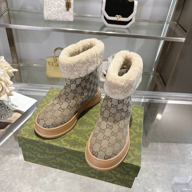 Hot Selling Gg New Women's Merino Wool Lined Boots These women's boots are craft