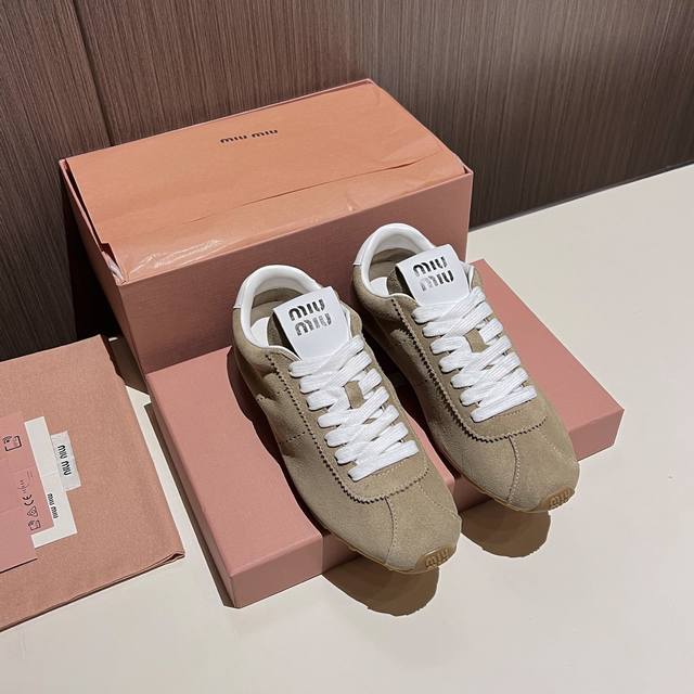 Miumiu 2026 Early Spring German Training Shoes | Love at first sight, effortless