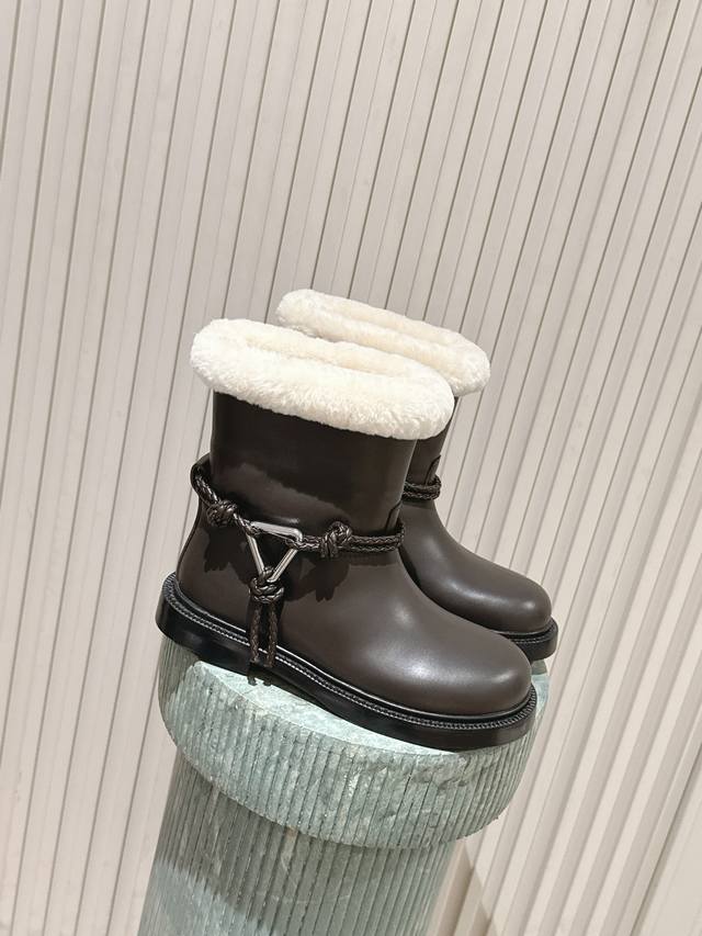 Top-tier version: p wool Bottega Veneta | Bv slip-on fashion ankle boots/riding