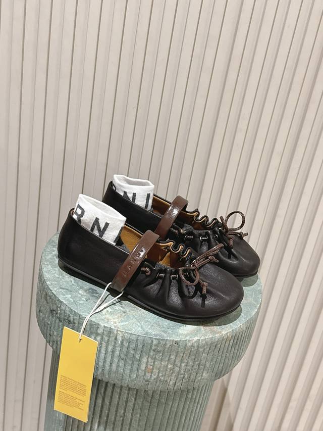 Top Version: Marn* Ruffled Mary Jane Ballet Flats These flats combine the soft s