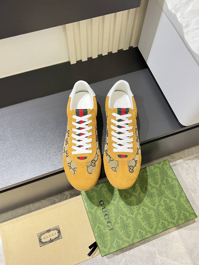 Gucci Shift series sneakers, featuring a lightweight, thin-soled design, combini