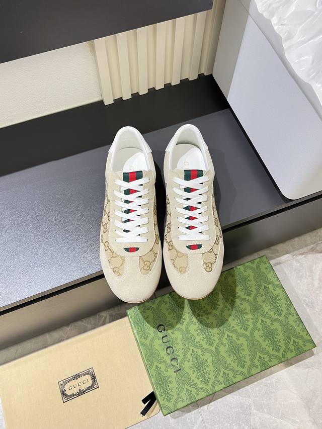 Gucci Shift series sneakers, featuring a lightweight, thin-soled design, combini