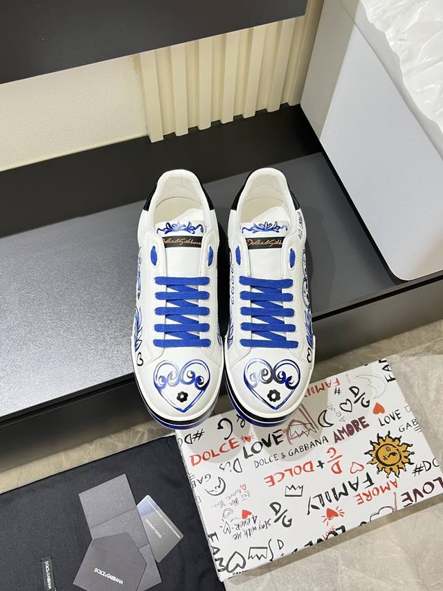 Dg High-End Men's Casual Sports Shoes! Imported original cowhide leather, 5D pri