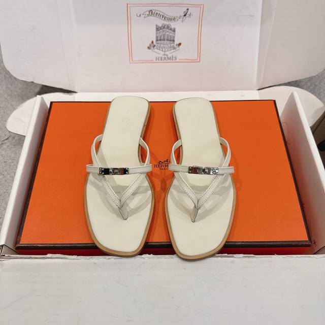 Factory Price p Hermes Miss Sandals series, stylish and versatile, super comfort
