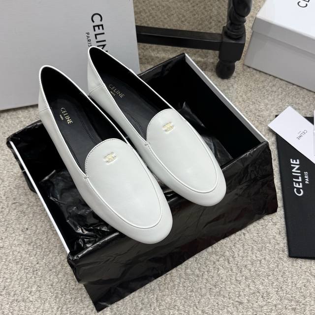 Loafers Celine 26Wf New Arc de Triomphe Heel Loafers When the languid charm of
