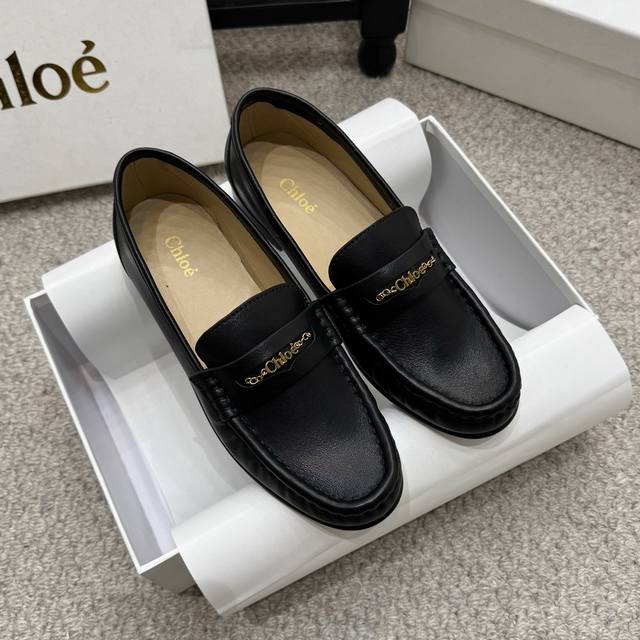 Loafers Chloe 26Ss Spring/Summer New Flat Shoes European original purchase, hig