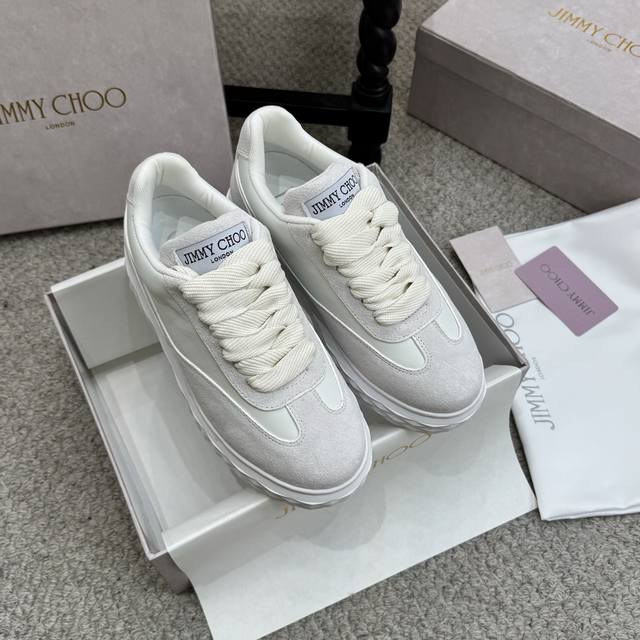 Retailer-grade Chloe 25Ss Spring/Summer New Thick-Soled White Sneakers Casual Sh