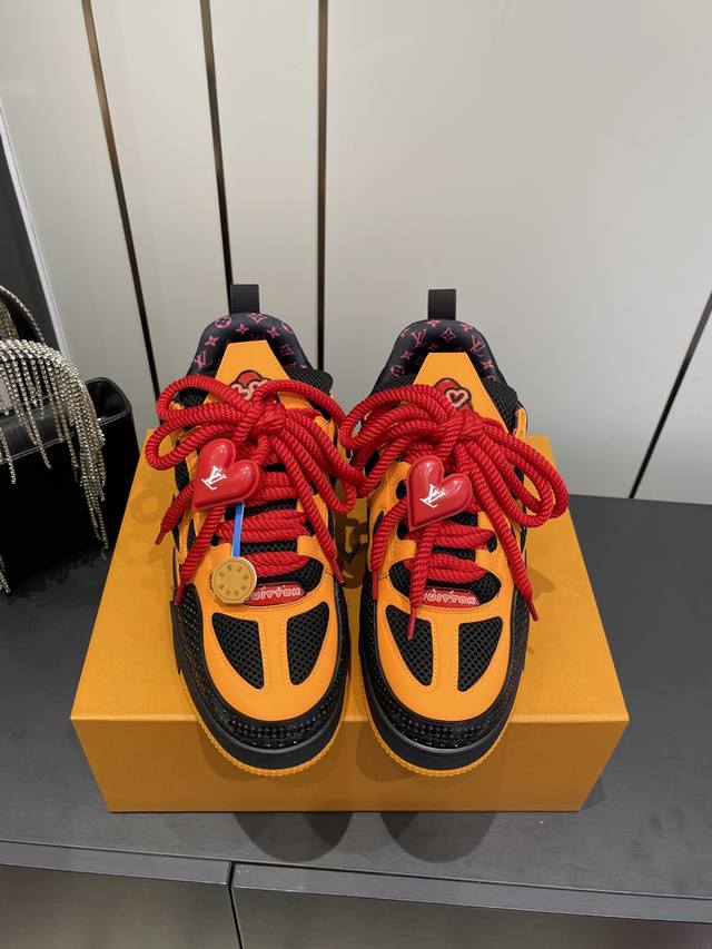 Accessories 60 Louis Vuitton Skate Series Bread Shoes Skate Shoes Sneakers The L