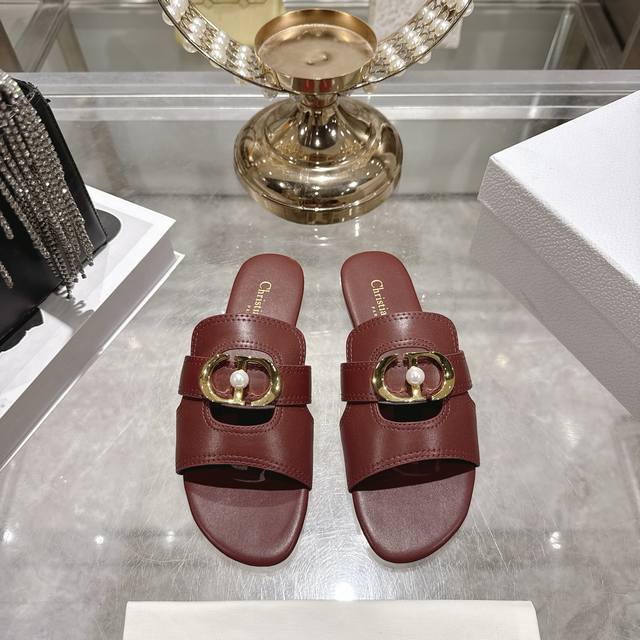 Factory direct Dior 2026 Spring/Summer New D-Club Jelly Color Hollowed-out Cros