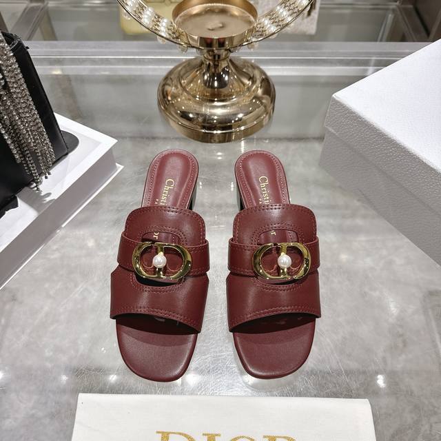 Factory direct Dior 2026 Spring/Summer New D-Club Jelly Color Hollowed-out Cros
