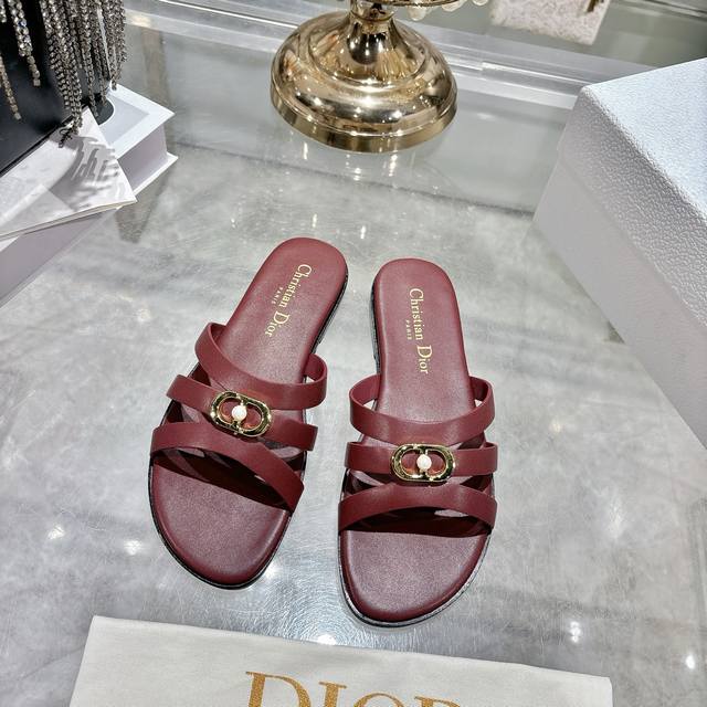 Factory direct. Dior 2026 Spring/Summer New D-Club Jelly Color Hollow-out Cross