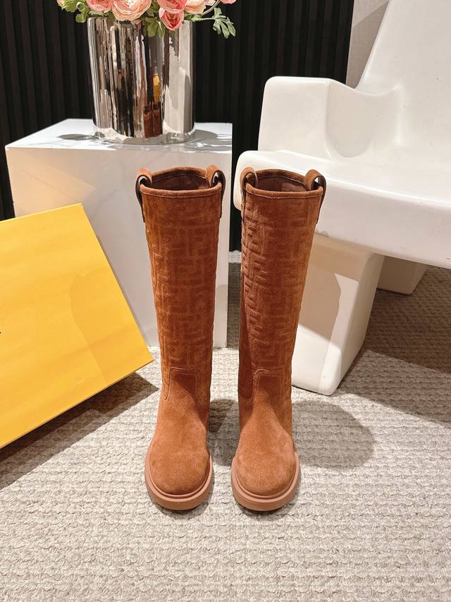 Fendi 25 New Autumn/Winter Short Boots, High Boots, Riding Boots Yyds