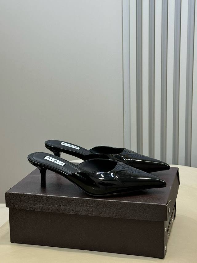 Alaia 26Ss Early Spring New Pointed-Toe High-Heeled Slippers You'll Love When Yo