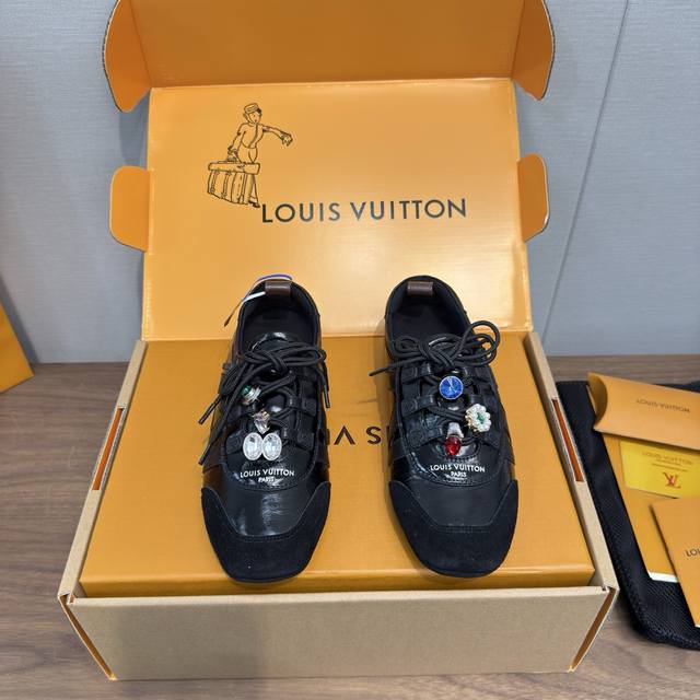 Louis Vuitton Spring/Summer Sneakerina Series Ballet Style Sneakers, Casual Shoe