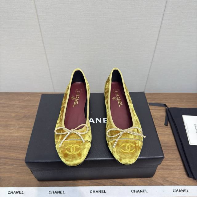 Chanel 26C Ballet Flats ~ Flat Shoes Series Top-tier version, 1:1 cut from the o