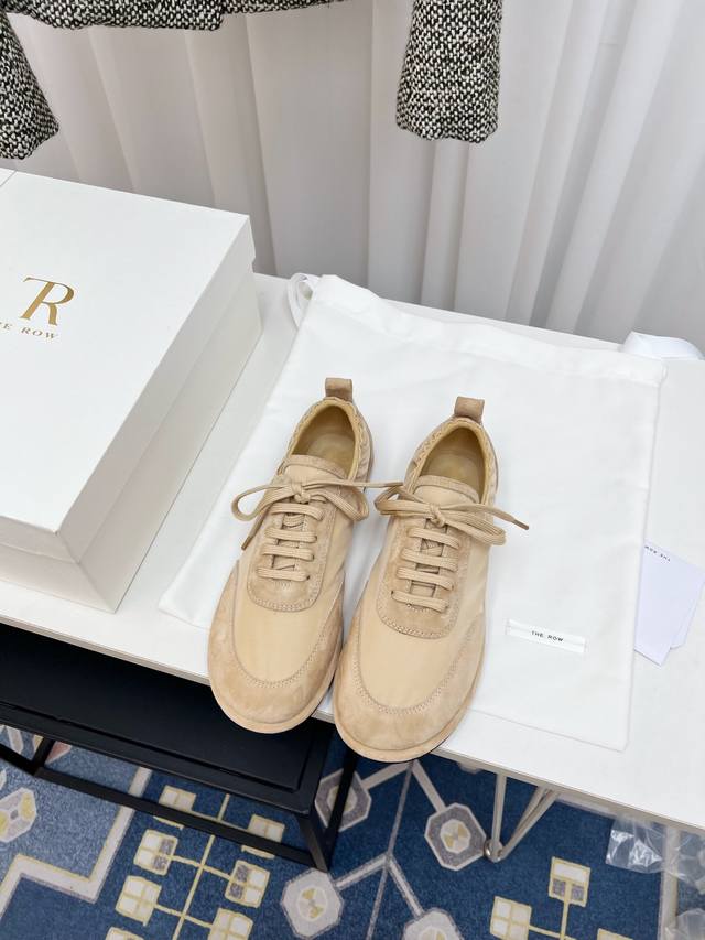 Niche streetwear brand The Row's Spring/Summer 2026 new shoe arrival! Color-blo