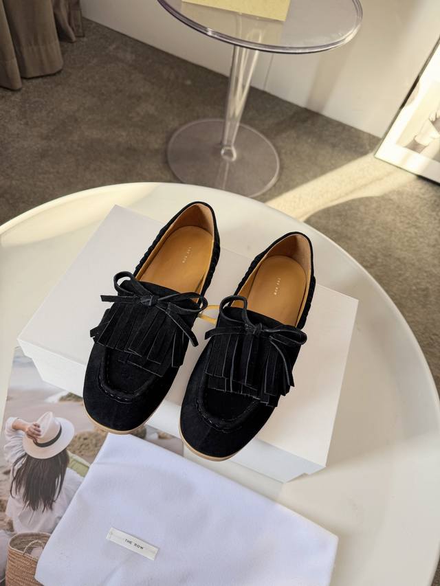 The Row Bow Tassel Slip-on Loafers I fell in love with these shoes at first sigh