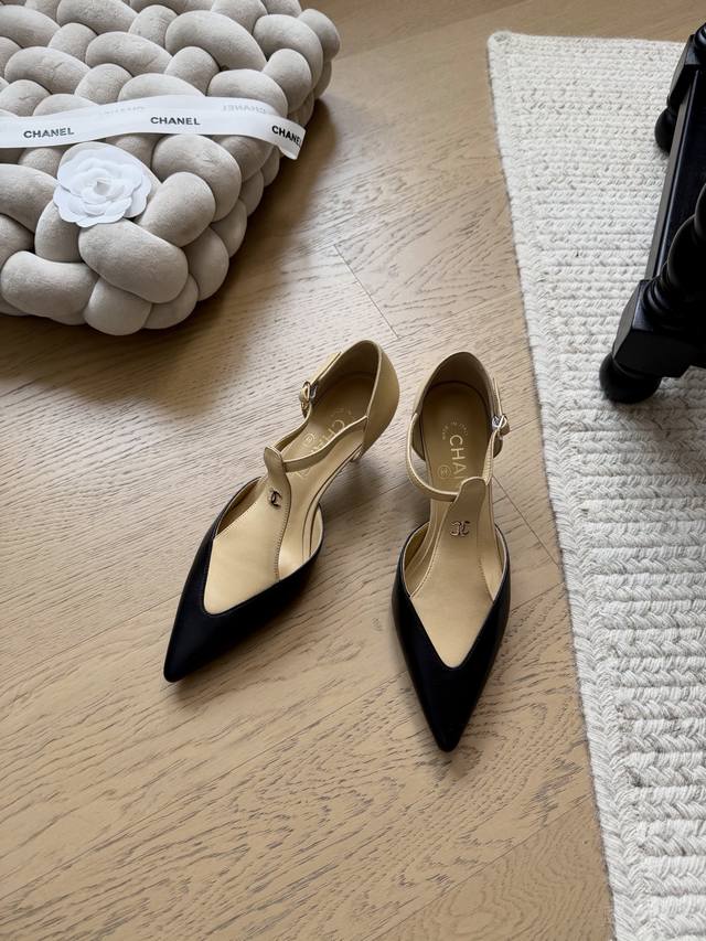 Chanel 26C Early Spring Pointed-Toe High Heels! Top-tier version! Early release!