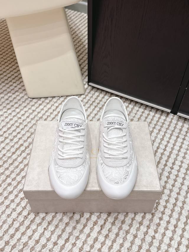 Retailer-grade Jimmy Choo 2026Ss Early Spring New Casual Shoes Made of Diamond L