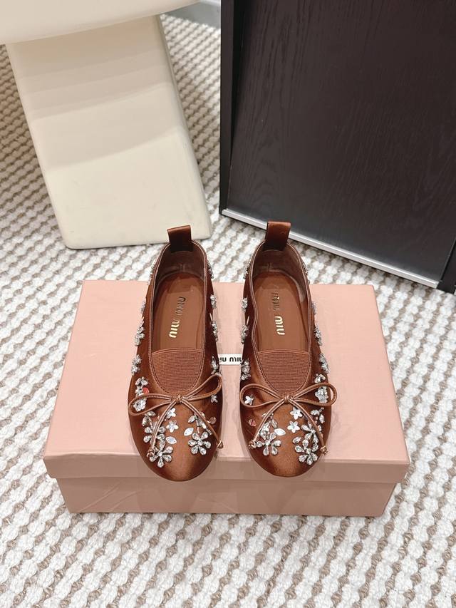 Retailer-grade Miumiu 2026Ss Early Spring Latest Runway Hot Shoes Series Miumiu