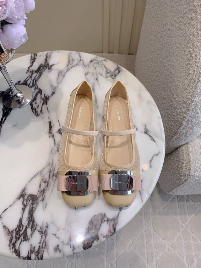 Factory Price p Ferragam* New Mesh Ballet Flats: The design is exquisite, every