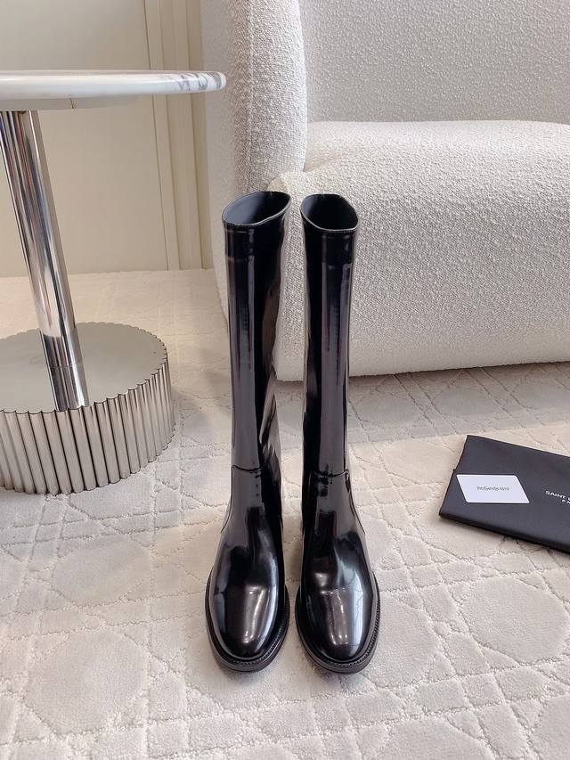 Factory Price p YSL New Rider Boots, super leg-lengthening, sturdy and stylish,