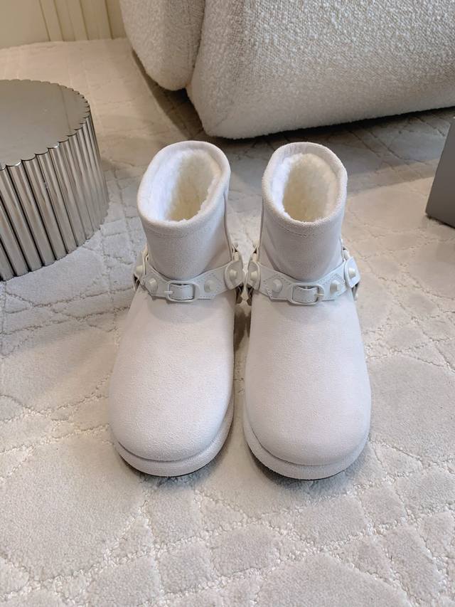 Factory Price p Balenciag*New Wool Snow Boots are super stylish on the feet. The