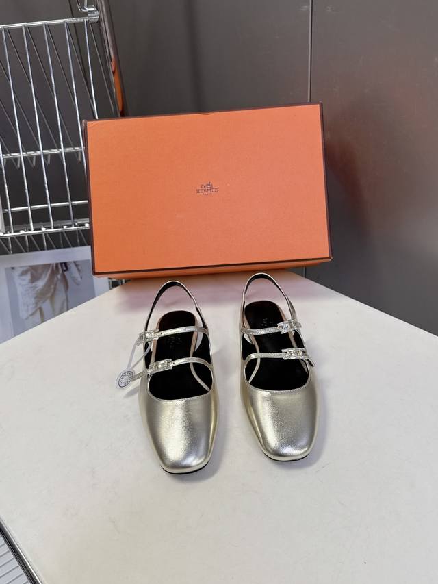 Hermes Spring/Summer Newest Mary Jane Shoes - Extremely Hard to Find! Classic ro