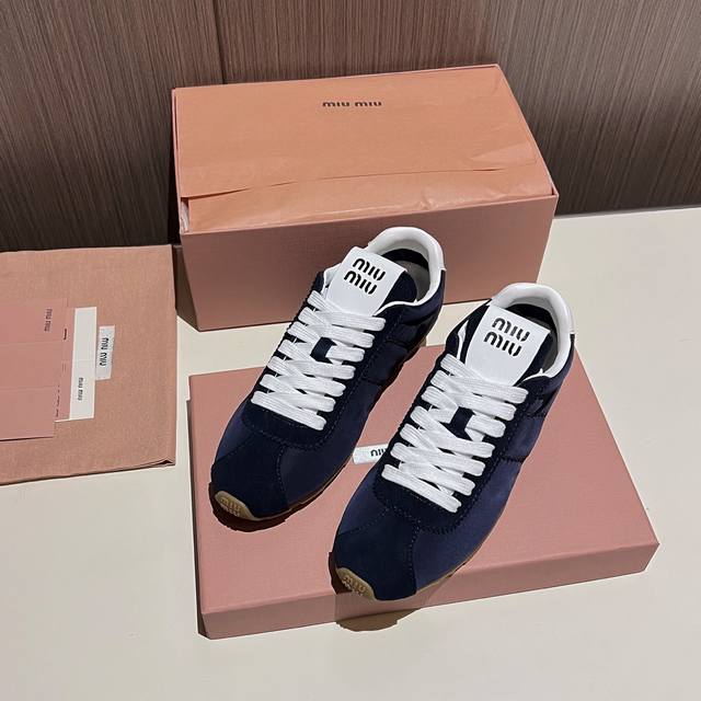 Miumiu 2026Ss New German Training Shoes Size 35 41