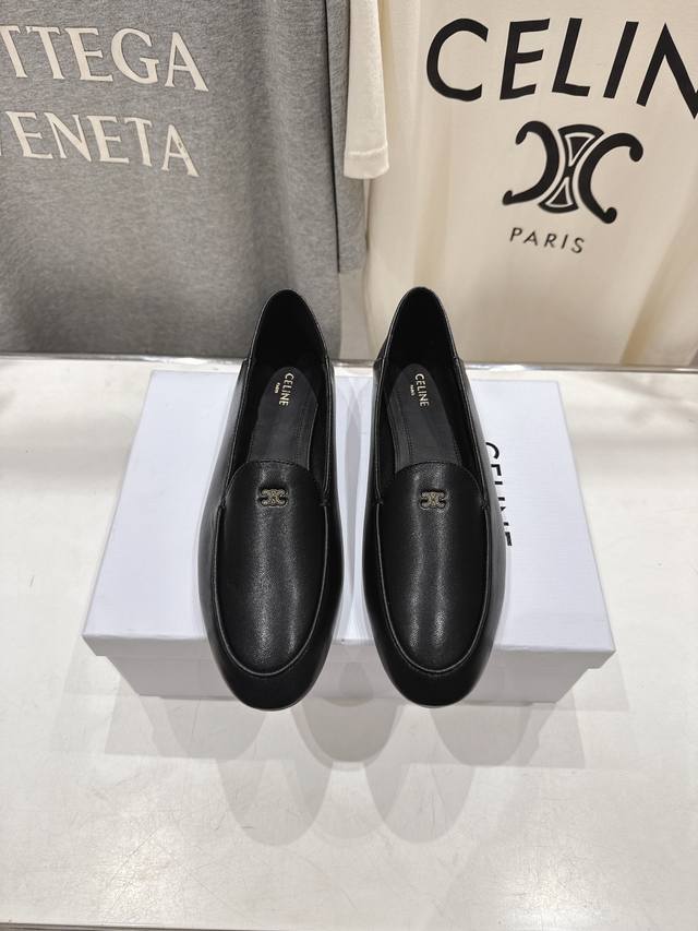 High-quality factory version Celine F035 26Ss New style fairy-style flat slip-o