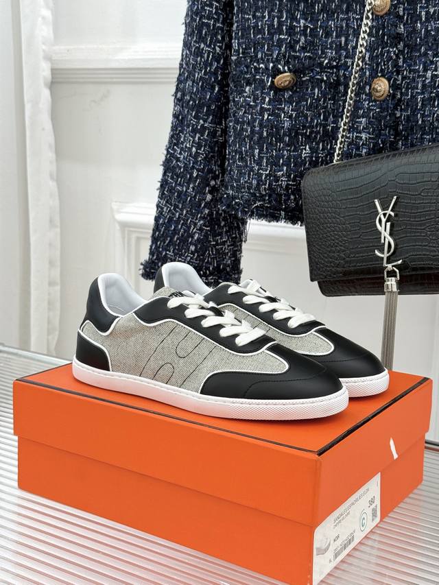 Women's P Men's Hermes New Arrival Couple Style H Casual German Training Shoes