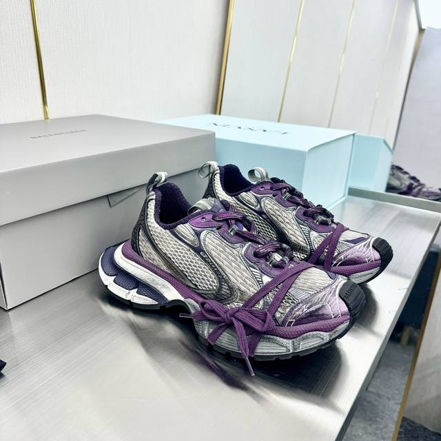 Factory Price p 24 Spring/Summer Balenciaga Dad Shoes Latest Model Retro Casual