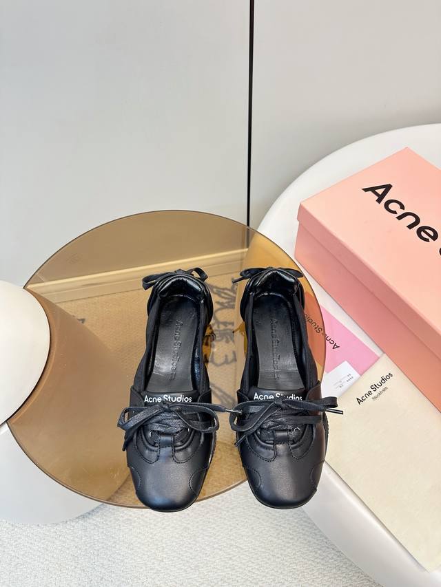 Acne Studios Wasteland Bow-Tie Ballet Flats These Acne Studios ballet flats are
