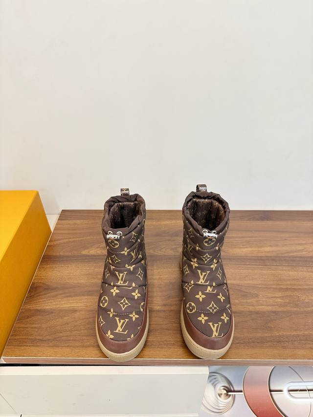 Louis Vuitton LV 2025 Fall/Winter Waterproof Down Snow Boots LV 2025 Fall/Winter