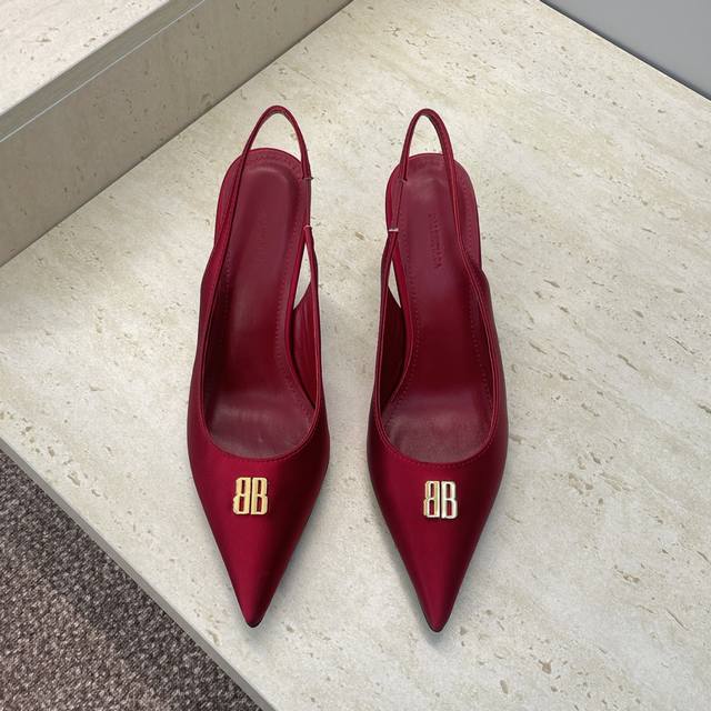 Factory price Balenciaga 2026 Early Spring New Pointed Toe High Heels Women's Sh