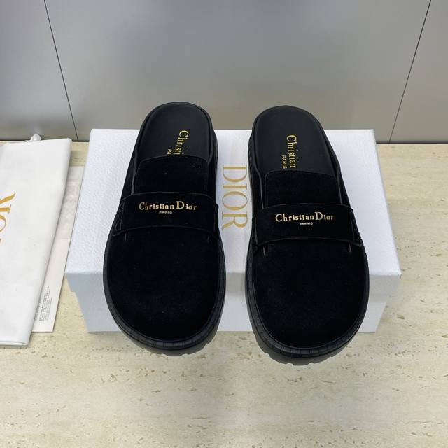 Factory price Dior 2026 Early Spring New D-Boy Slip-on Beach Slip-on Shoes, Cele