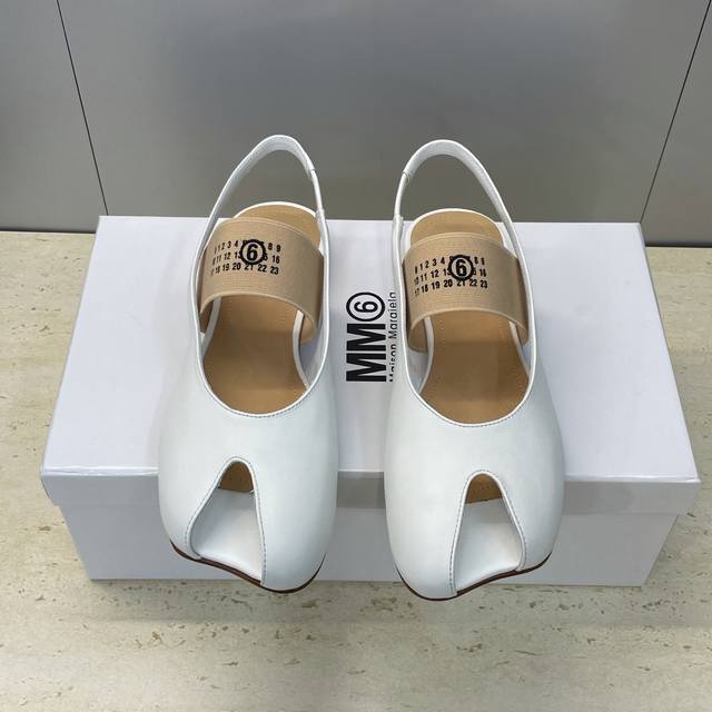 Factory price p Maison Margiela 2026 Early Spring New Flat Jelly Color Women's S