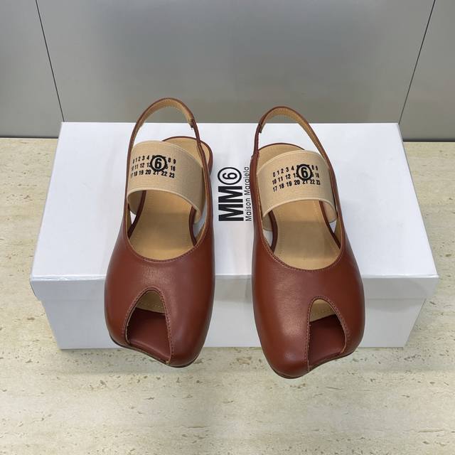 Factory price p Maison Margiela 2026 Early Spring New Flat Jelly Color Women's S