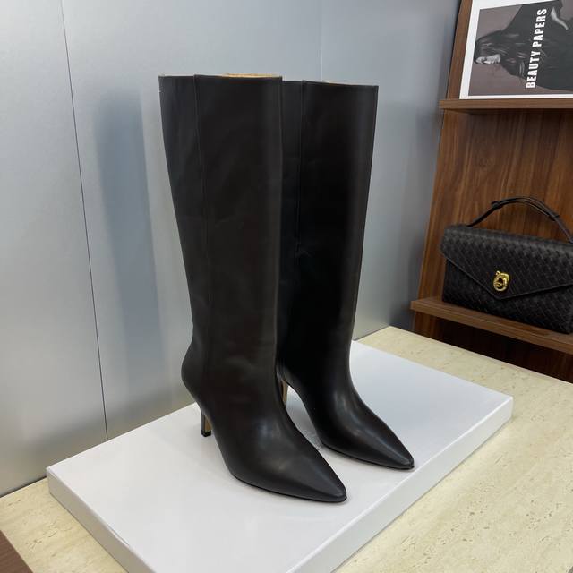 Factory price Maison Margiela 2025 Autumn/Winter New Slip-on High-top Knee-high