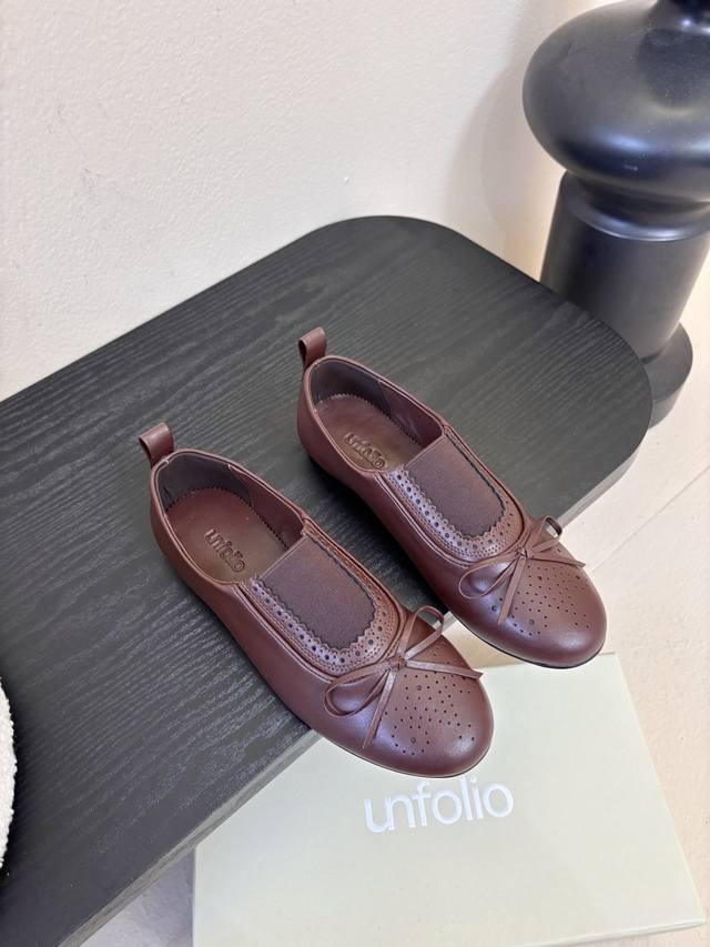 Unfolio Spring/Summer 2026 Super Soft Ballet Flats Upper made of imported soft b