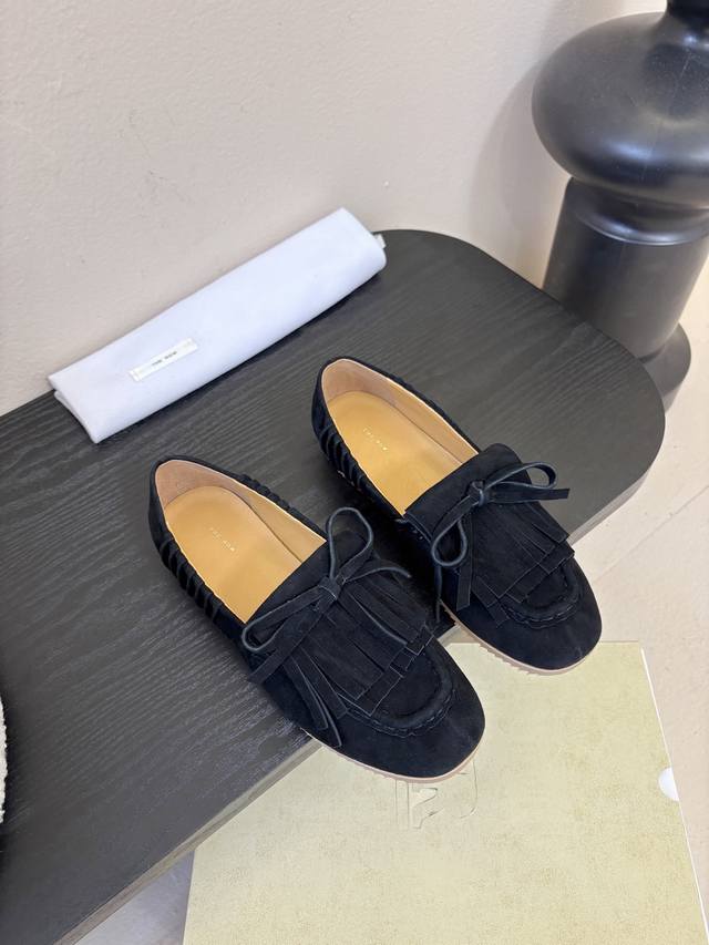 The Row Bow Tassel Slip-on Loafers I fell in love with these shoes at first sigh