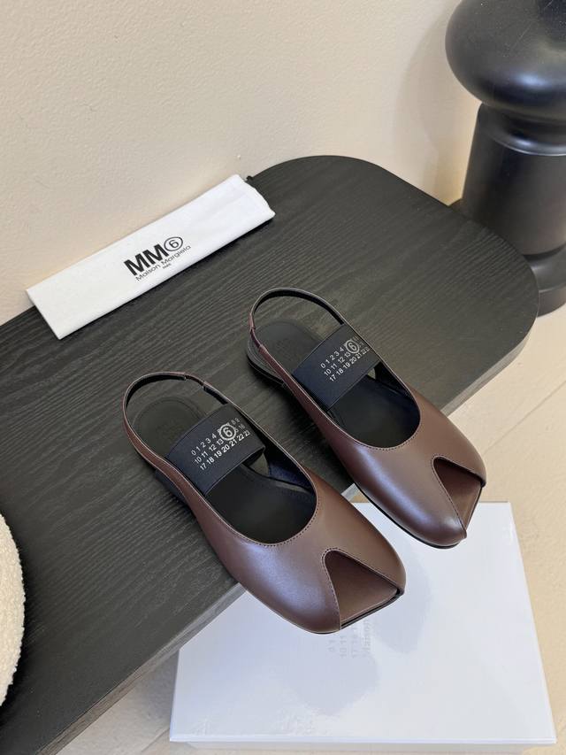 Maison Marginal* Mm6 Apple Head Ballet Sandals Designer Maggie is so talented! U