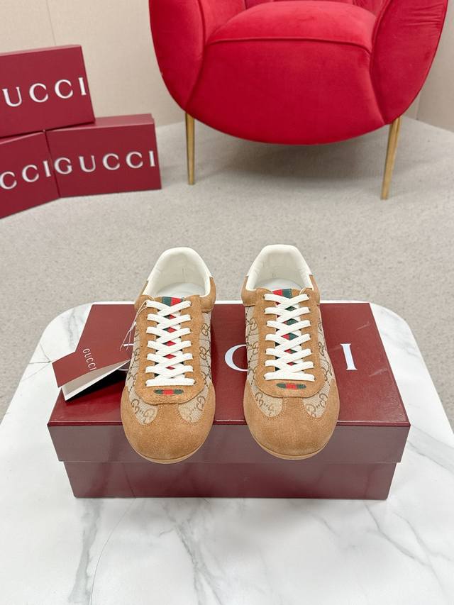 Men's Gucci Shift Series Couple Retro German Training Shoes Casual Sports Shoes