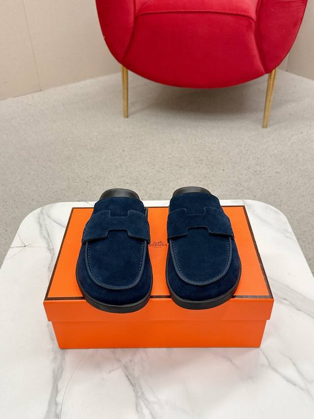 Women's p Men's p Herme'S latest couple style Birkenstock slippers, teddy bear