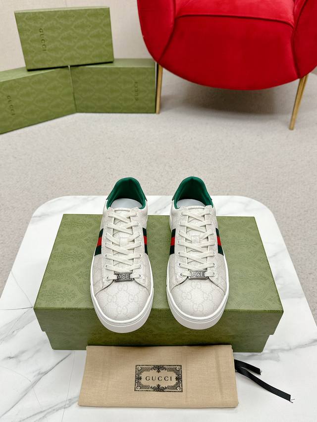 Women's p Men's p Gucc* Latest Ace Series Webbing Sneakers Since its inception,