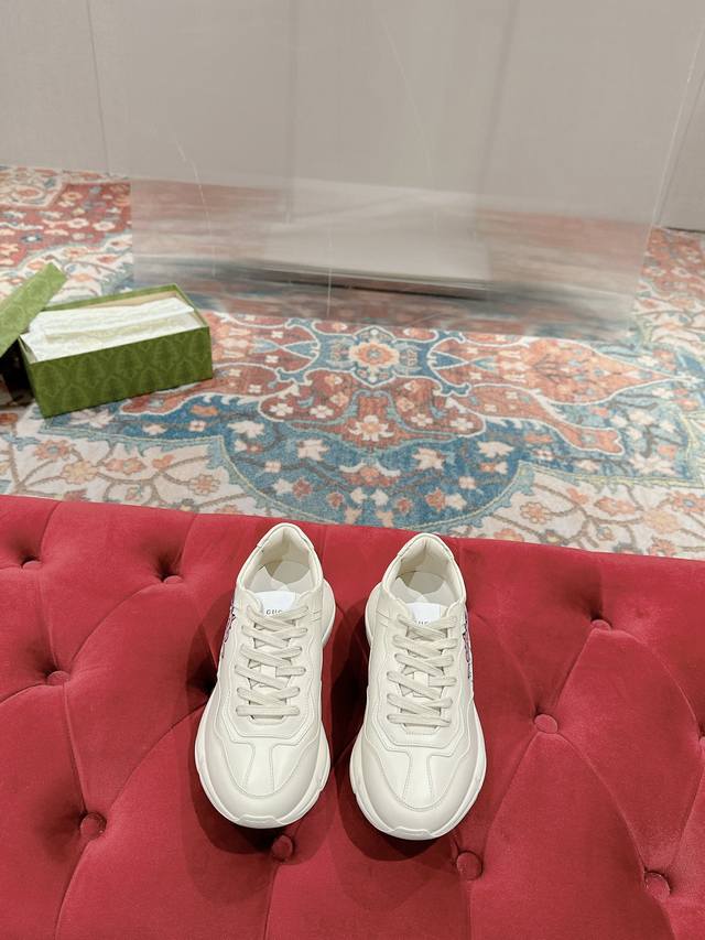 Women's Gucci chunky sneakers, Italian style, top-quality replica. Purchased fr