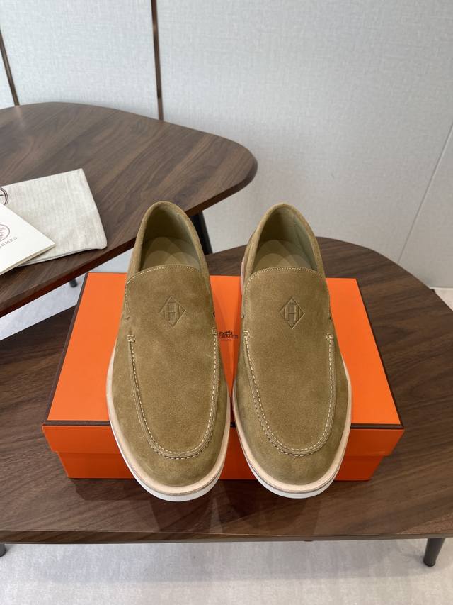Hermes Classic H Loafers - Timeless Casual and Simple Style, No Lace-up, Casual