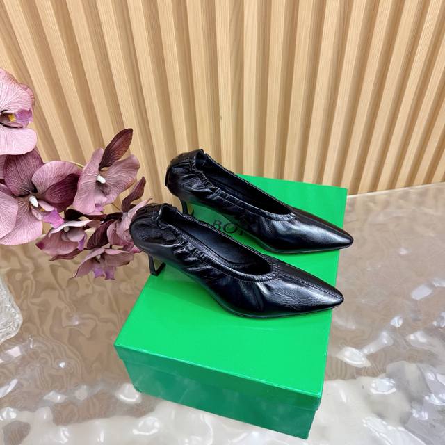 Top-tier Bottega Veneta* Granny High-Heeled Shoes 7Cm Bottega Veneta's latest Ad