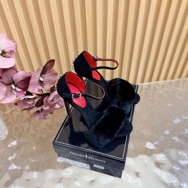 If I absolutely have to suffer in high heels, then I want Cesare paciotti. "A bl