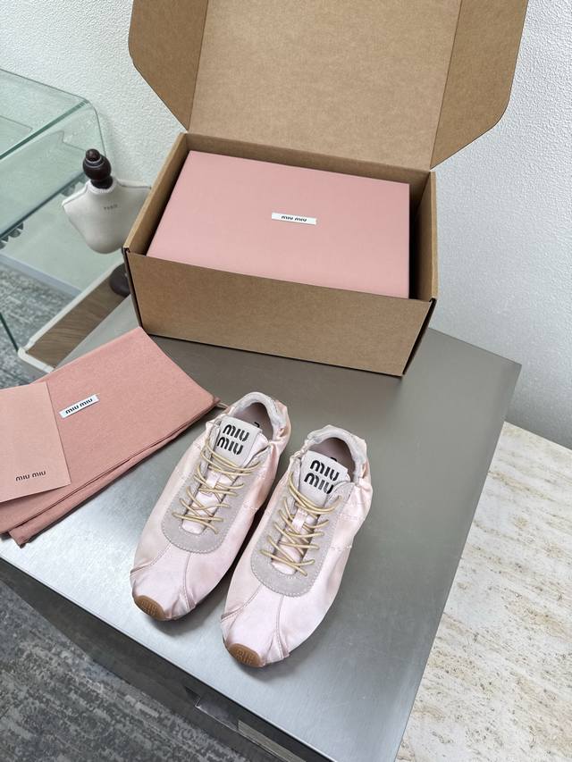 Pleated Spring Classic Miu'miu Pink Classic Design Printed Leather Logo Series M